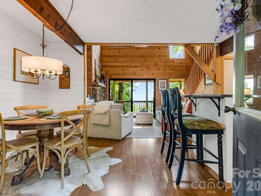 46 Trillium Lane, Mars Hill, NC 28754.  MLS# CAR4399565, YatesRealty ID 36188. Year round mountain views await you as you open the door.