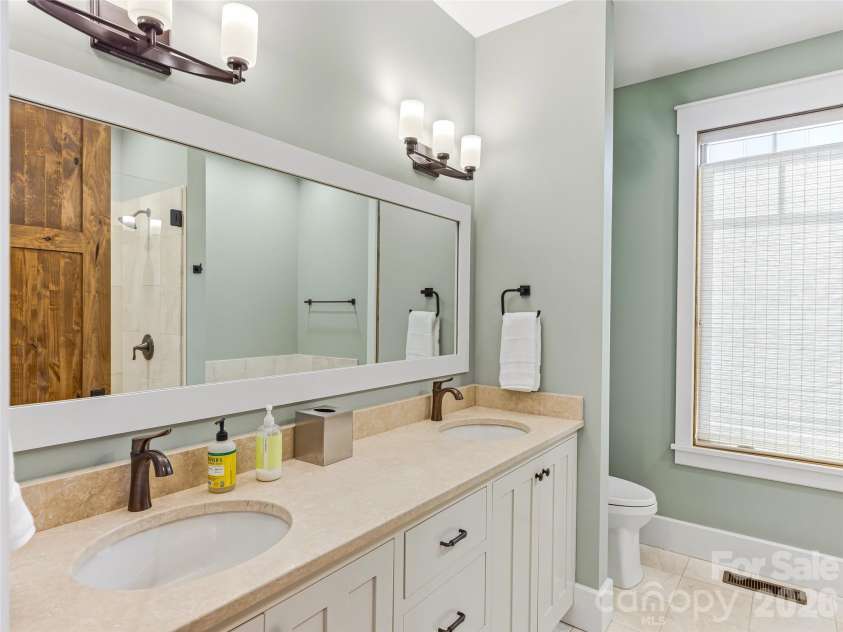 266 Stratford Road, Asheville, NC 28804.  MLS# CAR4400526, YatesRealty ID 36190. Hall Bathroom