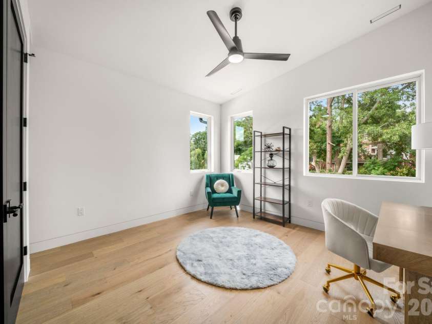 41 Johnson Drive, Asheville, NC 28804.  MLS# CAR4388362, YatesRealty ID 36192. Bedroom or office