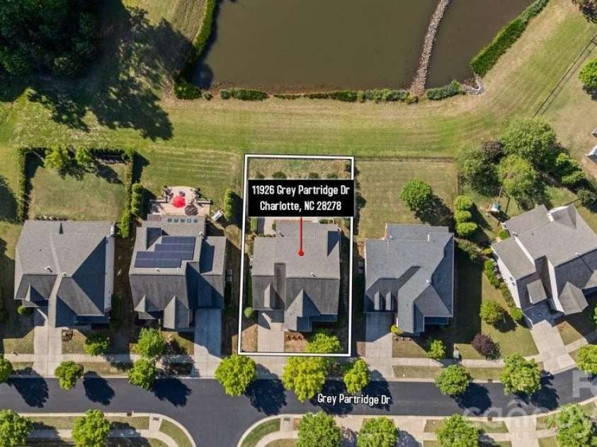 11926 Grey Partridge Drive, Charlotte, NC 28278.  MLS# CAR4381205, YatesRealty ID 36204. 