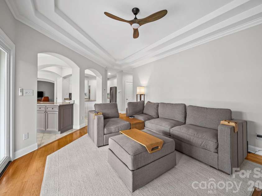 17712 Preston Lake Drive, Cornelius, NC 28031.  MLS# CAR4390824, YatesRealty ID 36211. Living Room