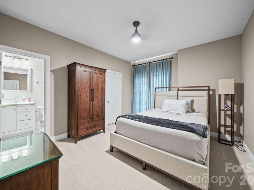 17712 Preston Lake Drive, Cornelius, NC 28031.  MLS# CAR4390824, YatesRealty ID 36211. Main Level Bedroom - Digitally Staged