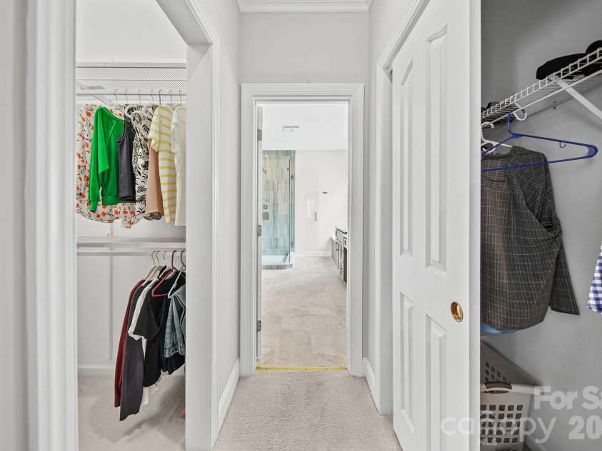 17712 Preston Lake Drive, Cornelius, NC 28031.  MLS# CAR4390824, YatesRealty ID 36211. Primary Closet - Main Level