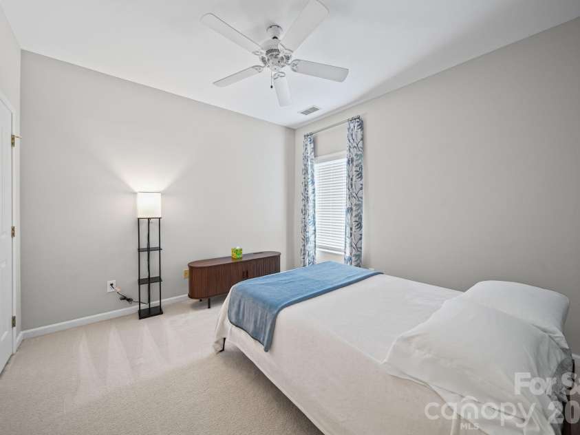 17712 Preston Lake Drive, Cornelius, NC 28031.  MLS# CAR4390824, YatesRealty ID 36211. Upstairs Bedroom #2 - Digitally Staged