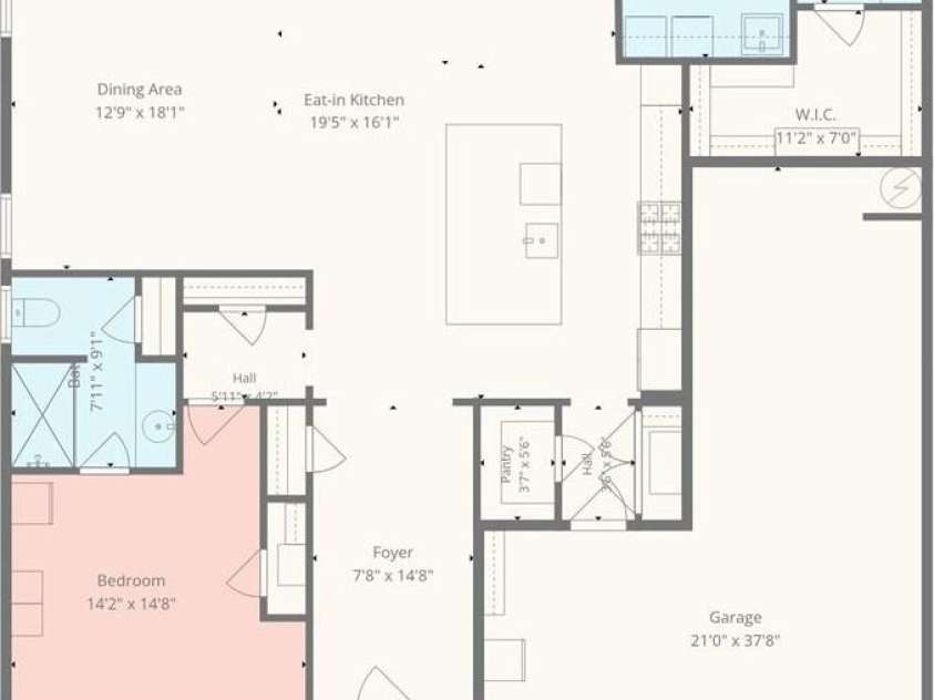 9612 Liberty Hill Drive, Mint Hill, NC 28227.  MLS# CAR4398722, YatesRealty ID 36215. Floor plan