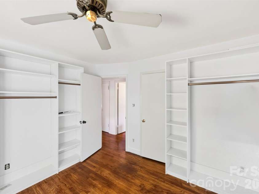 1830 Northbrook Drive, Charlotte, NC 28216.  MLS# CAR4401916, YatesRealty ID 36236. Bedroom with closet system installed.