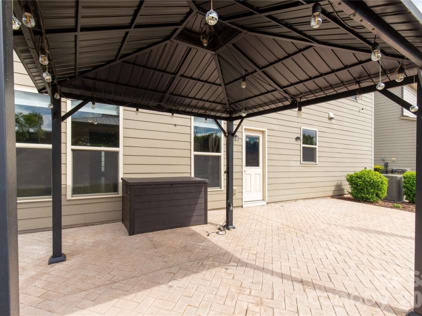 3442 Duchess Avenue, Indian Land, SC 29707.  MLS# CAR4376406, YatesRealty ID 36242. Back Yard with Attached Gazebo