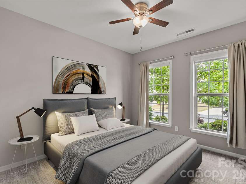 3442 Duchess Avenue, Indian Land, SC 29707.  MLS# CAR4376406, YatesRealty ID 36242. Virtually Staged First Floor Guest Bedroom