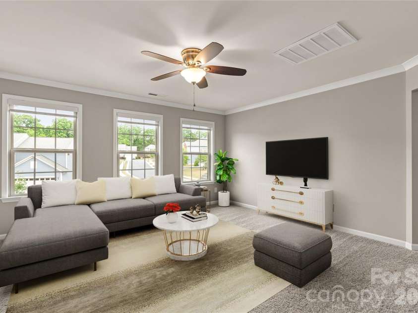 3442 Duchess Avenue, Indian Land, SC 29707.  MLS# CAR4376406, YatesRealty ID 36242. Virtually Staged Loft