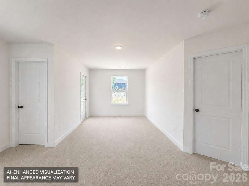 105 Plover Lane, Mooresville, NC 28115.  MLS# CAR4387709, YatesRealty ID 36243. Based on actual installed selections and current construction progress. Original photo shown adjacent. Final appearance may vary.