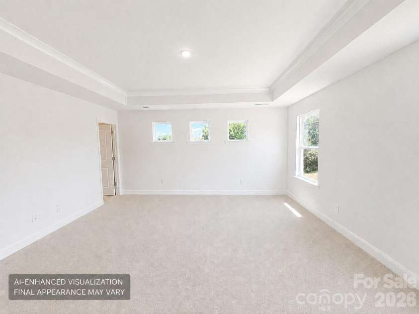 105 Plover Lane, Mooresville, NC 28115.  MLS# CAR4387709, YatesRealty ID 36243. Based on actual installed selections and current construction progress. Original photo shown adjacent. Final appearance may vary.