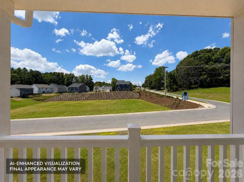 105 Plover Lane, Mooresville, NC 28115.  MLS# CAR4387709, YatesRealty ID 36243. Based on actual installed selections and current construction progress. Original photo shown adjacent. Final appearance may vary.