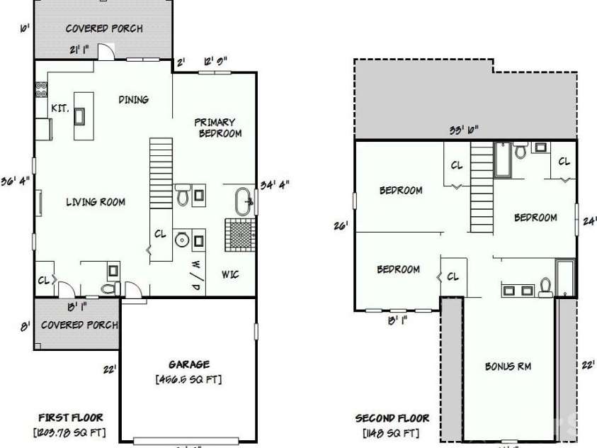 75 2nd Avenue, Taylorsville, NC 28681.  MLS# CAR4394328, YatesRealty ID 36247. 