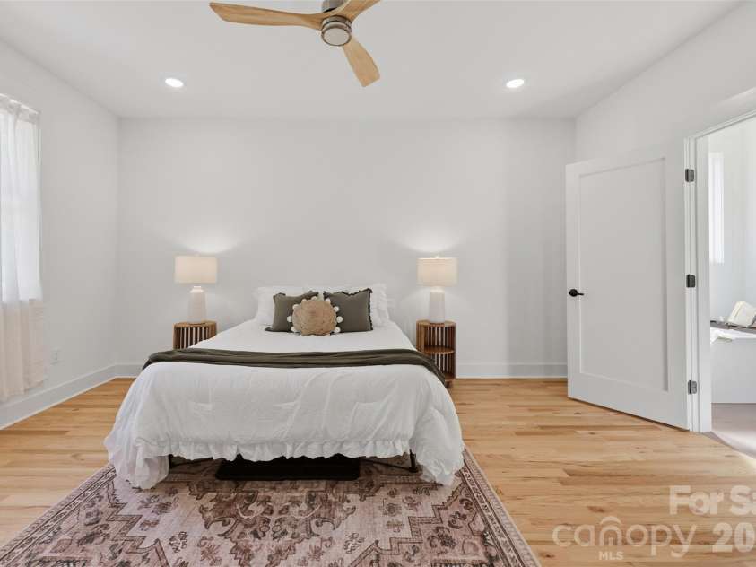 75 2nd Avenue, Taylorsville, NC 28681.  MLS# CAR4394328, YatesRealty ID 36247. Primary bedroom on main level