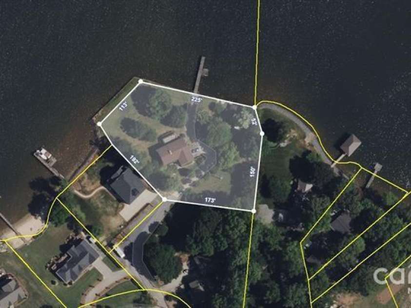 4220 Honeysuckle Road, Rock Hill, SC 29732.  MLS# CAR4225925, YatesRealty ID 3625. Arial View