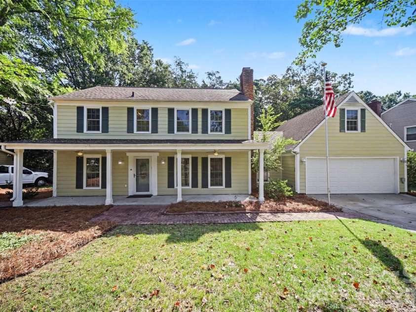 2248 Lawton Bluff Road, Charlotte, NC 28226.  MLS# CAR4418434, YatesRealty ID 36254. Front Exterior