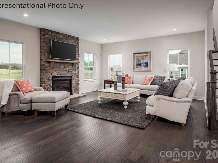 985 Augustus Beamon Drive, Indian Trail, NC 28079.  MLS# CAR4399329, YatesRealty ID 36258. Representative Photo Only