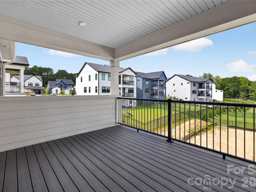 410 Benita Marie Drive, Tega Cay, SC 29708.  MLS# CAR4402440, YatesRealty ID 36264. Second Story Deck