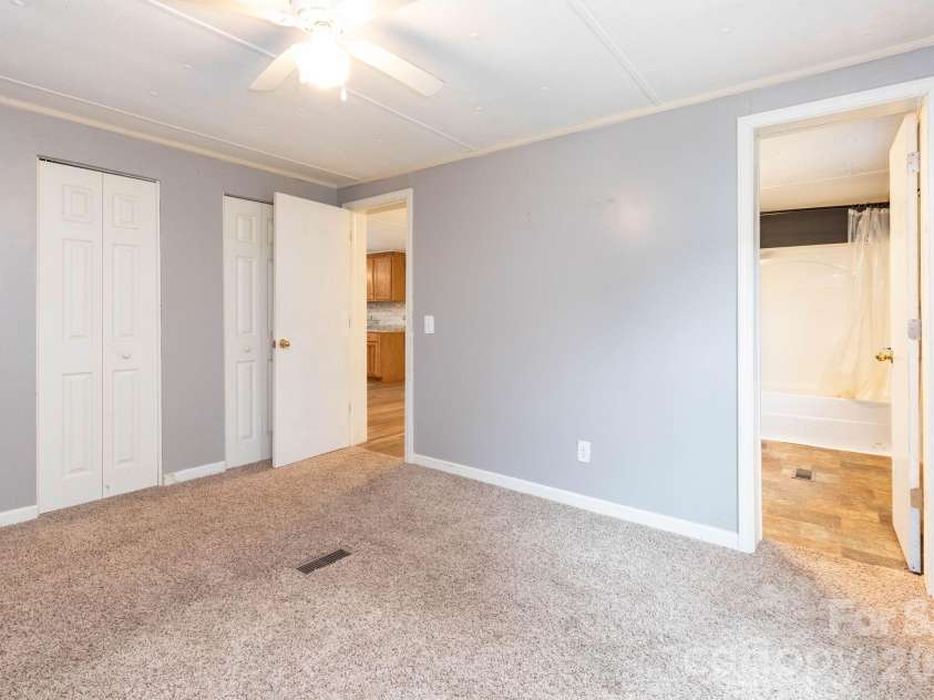 294 Ball Drive, Marshall, NC 28753.  MLS# CAR4360470, YatesRealty ID 36271. Primary bedroom
