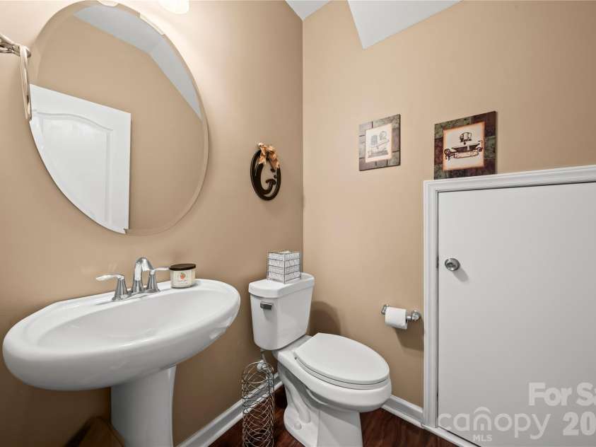 2617 Kinmere Drive, Gastonia, NC 28056.  MLS# CAR4358235, YatesRealty ID 36275. Half Bath & Storage - Main Floor