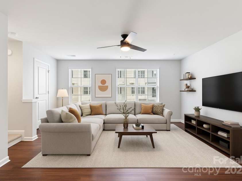 808 Renee Avenue, Fort Mill, SC 29715.  MLS# CAR4254662, YatesRealty ID 36275. Virtually staged - Living Room