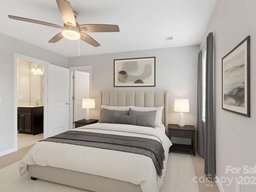 808 Renee Avenue, Fort Mill, SC 29715.  MLS# CAR4254662, YatesRealty ID 36275. Virtually staged - Master Bedroom
