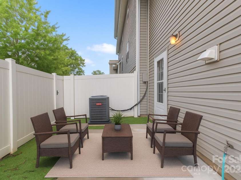 808 Renee Avenue, Fort Mill, SC 29715.  MLS# CAR4254662, YatesRealty ID 36275. Virtually staged - Patio