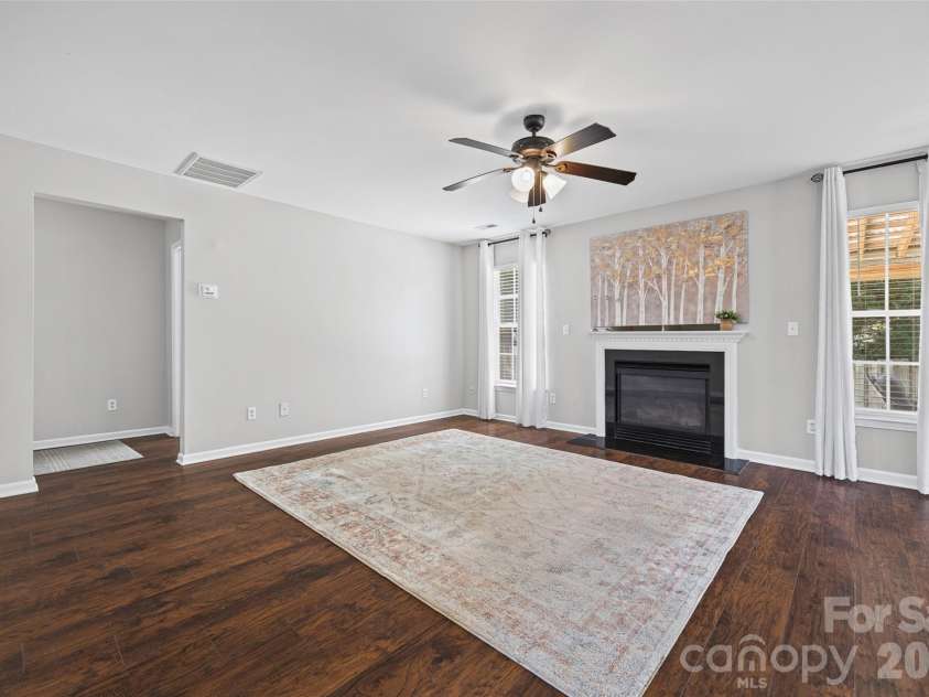 7076 White Bluff Drive, Tega Cay, SC 29708.  MLS# CAR4400835, YatesRealty ID 36276. Gas fireplace