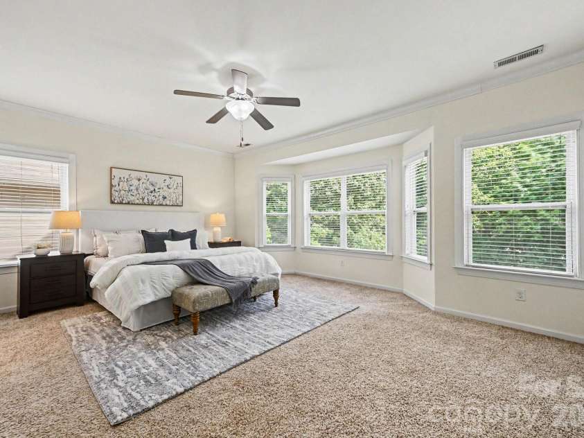 10202 Falling Leaf Drive, Concord, NC 28027.  MLS# CAR4396937, YatesRealty ID 36288. Bedroom 2: Upstairs -Primary