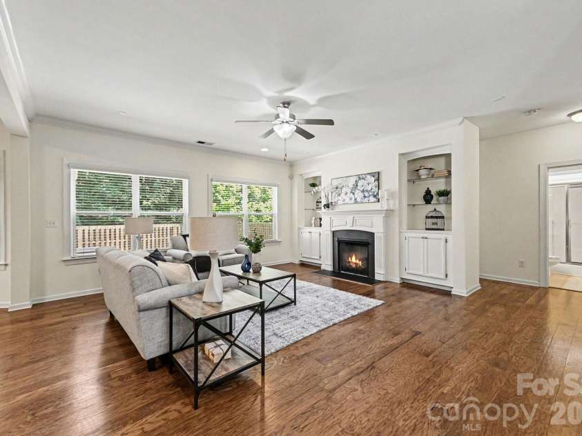 10202 Falling Leaf Drive, Concord, NC 28027.  MLS# CAR4396937, YatesRealty ID 36288. Living Room