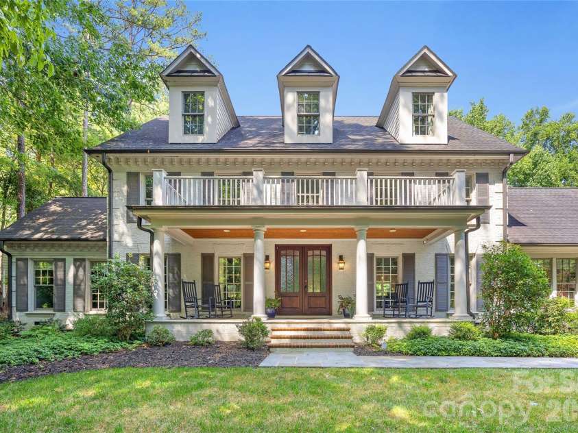 3221 Lazy Branch Road, Charlotte, NC 28270.  MLS# CAR4395496, YatesRealty ID 36290. Beautiful Front Porch