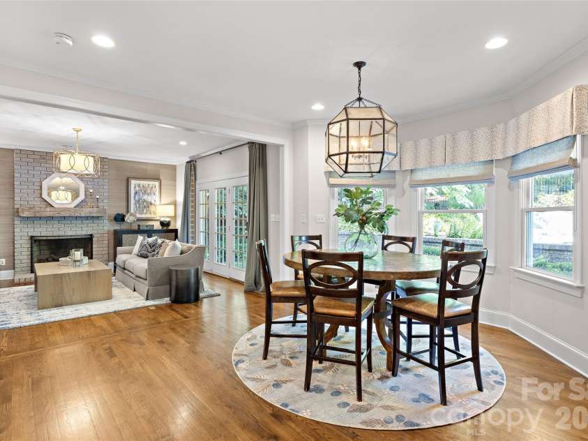 3221 Lazy Branch Road, Charlotte, NC 28270.  MLS# CAR4395496, YatesRealty ID 36290. Breakfast room