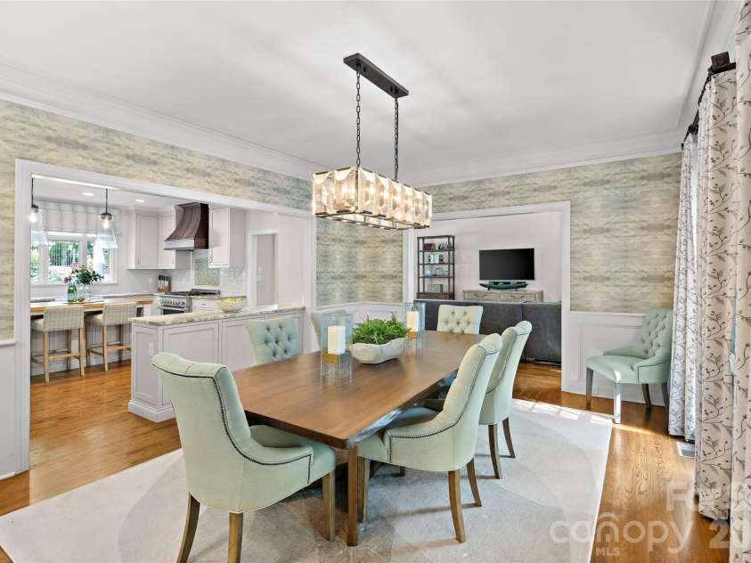 3221 Lazy Branch Road, Charlotte, NC 28270.  MLS# CAR4395496, YatesRealty ID 36290. Dining Room