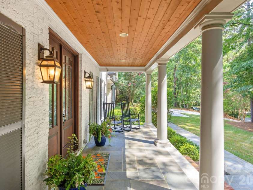 3221 Lazy Branch Road, Charlotte, NC 28270.  MLS# CAR4395496, YatesRealty ID 36290. Front porch