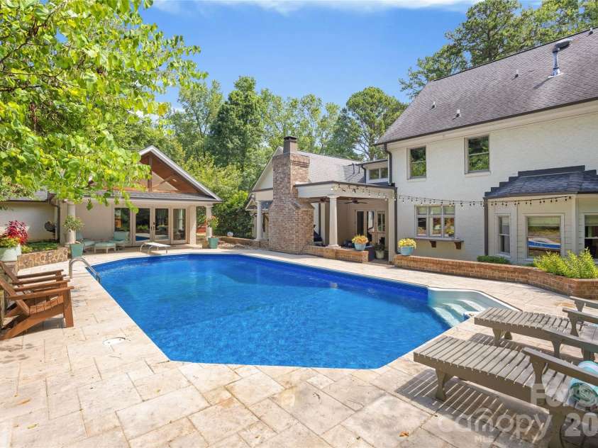 3221 Lazy Branch Road, Charlotte, NC 28270.  MLS# CAR4395496, YatesRealty ID 36290. Pool