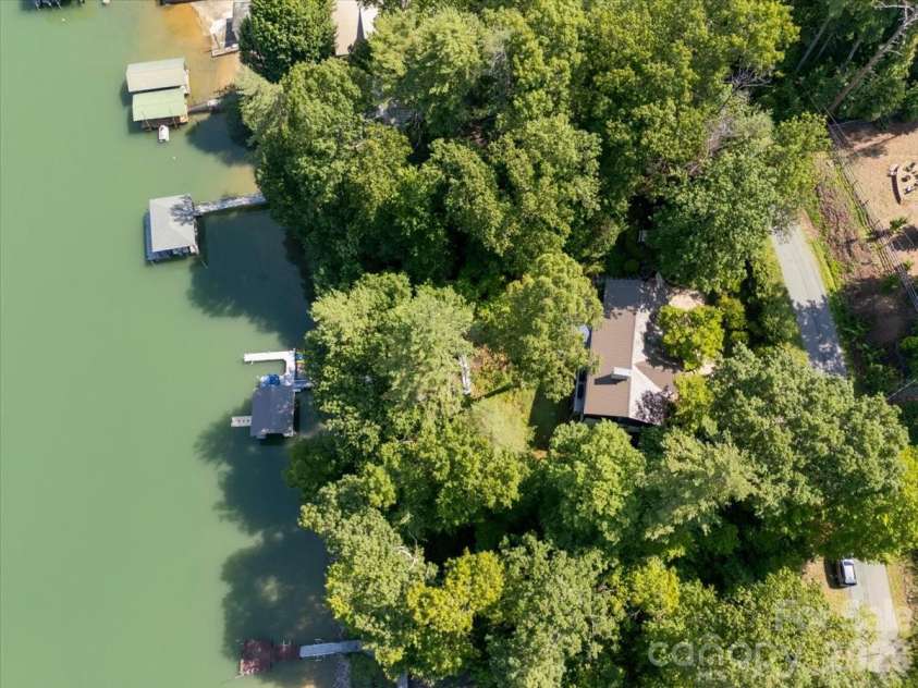 6149 Shore Drive, Nebo, NC 28761.  MLS# CAR4401444, YatesRealty ID 36297. Aerial