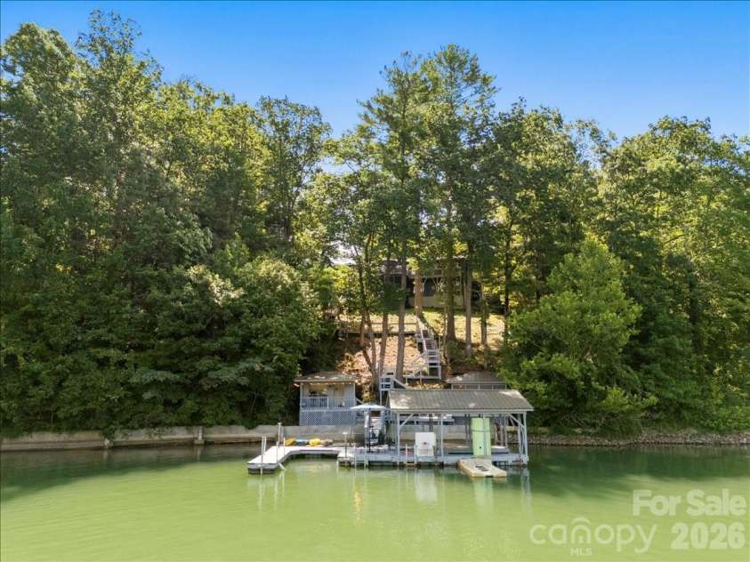 6149 Shore Drive, Nebo, NC 28761.  MLS# CAR4401444, YatesRealty ID 36297. From the lake