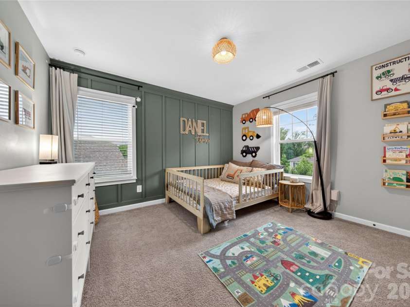 3022 Eagle Ridge Lane, Indian Trail, NC 28079.  MLS# CAR4386492, YatesRealty ID 36307. Bedroom Three