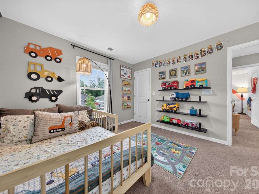 3022 Eagle Ridge Lane, Indian Trail, NC 28079.  MLS# CAR4386492, YatesRealty ID 36307. Bedroom Three