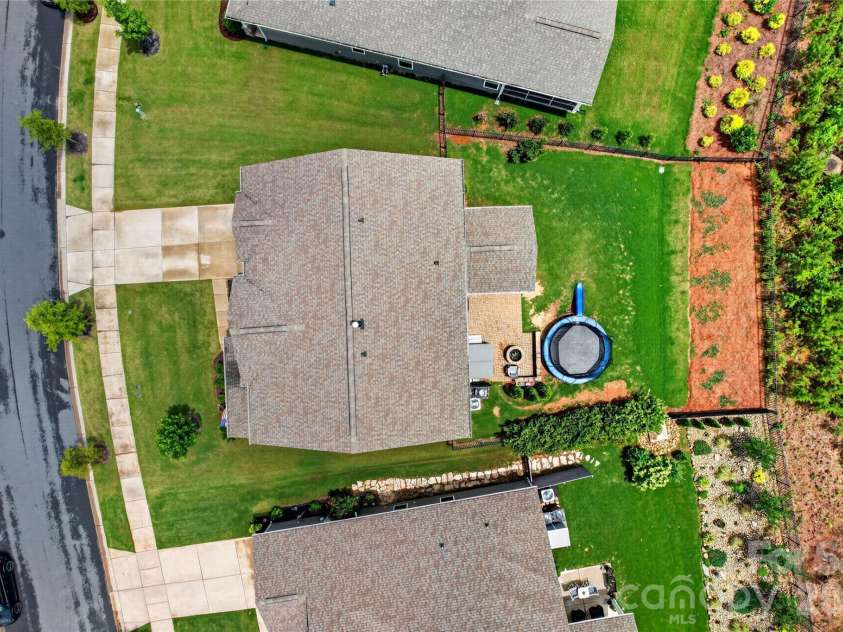 3022 Eagle Ridge Lane, Indian Trail, NC 28079.  MLS# CAR4386492, YatesRealty ID 36307. Birds-Eye View