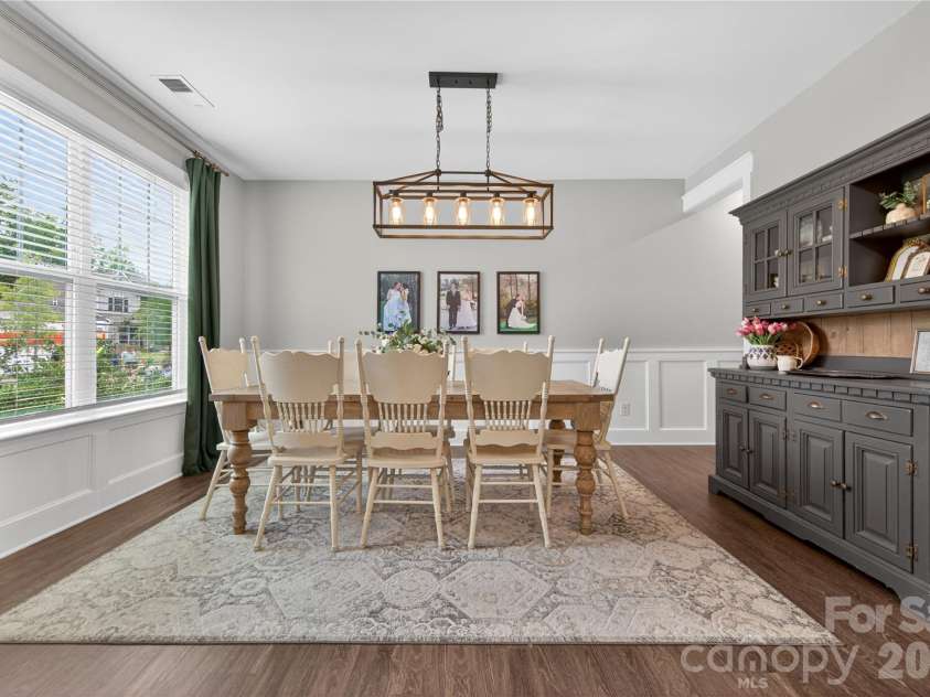 3022 Eagle Ridge Lane, Indian Trail, NC 28079.  MLS# CAR4386492, YatesRealty ID 36307. Dining Room