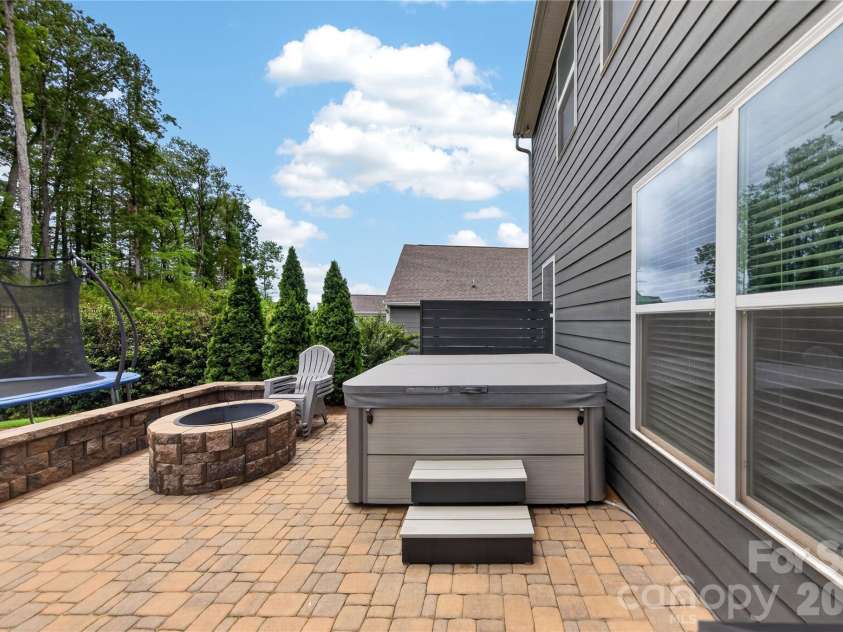 3022 Eagle Ridge Lane, Indian Trail, NC 28079.  MLS# CAR4386492, YatesRealty ID 36307. Expanded Paver Patio