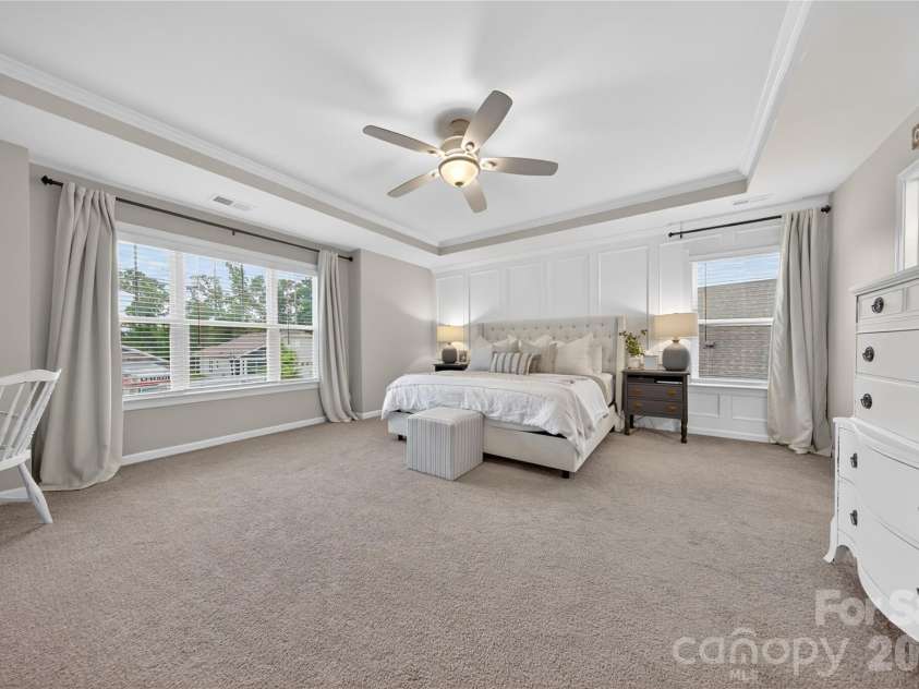 3022 Eagle Ridge Lane, Indian Trail, NC 28079.  MLS# CAR4386492, YatesRealty ID 36307. Primary Suite