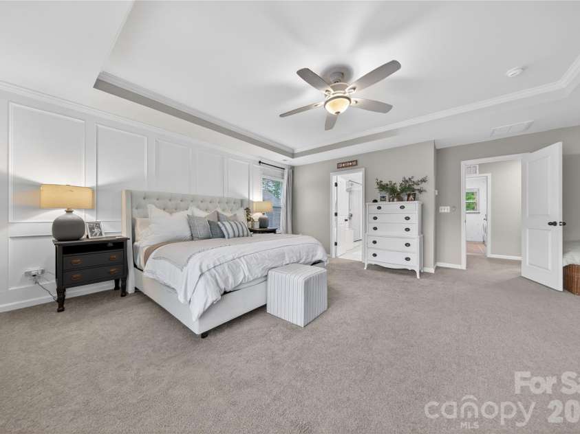 3022 Eagle Ridge Lane, Indian Trail, NC 28079.  MLS# CAR4386492, YatesRealty ID 36307. Primary Suite