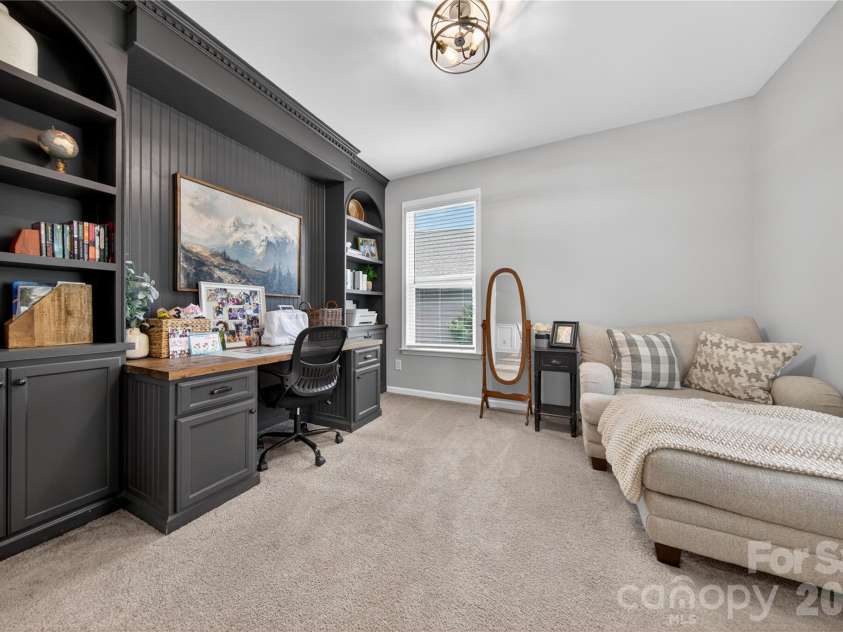 3022 Eagle Ridge Lane, Indian Trail, NC 28079.  MLS# CAR4386492, YatesRealty ID 36307. Study
