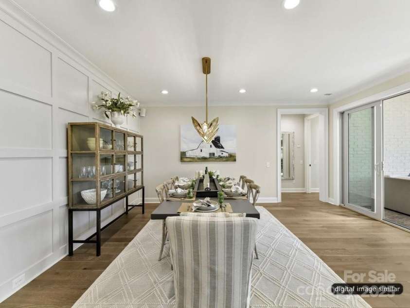 2013 Garden View Lane, Weddington, NC 28104.  MLS# CAR4234729, YatesRealty ID 3631. Sliding glass doors to Outdoor Living 