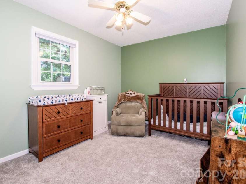 734 Willow Lane, Harrisburg, NC 28075.  MLS# CAR4401220, YatesRealty ID 36311. Secondary Bedroom 1 (back center of home)