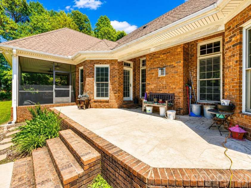 1347 Killian Road, Stanley, NC 28164.  MLS# CAR4397694, YatesRealty ID 36318. Outdoor Patio