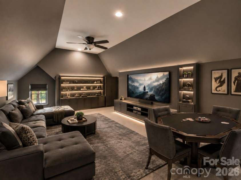 1347 Killian Road, Stanley, NC 28164.  MLS# CAR4397694, YatesRealty ID 36318. Virtually Reimagined Second Bonus/Flex Room