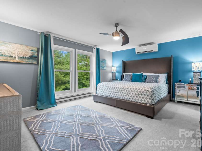 9081 Pittmans Gap Road, Newland, NC 28657.  MLS# CAR4402274, YatesRealty ID 36321. Primary bedroom